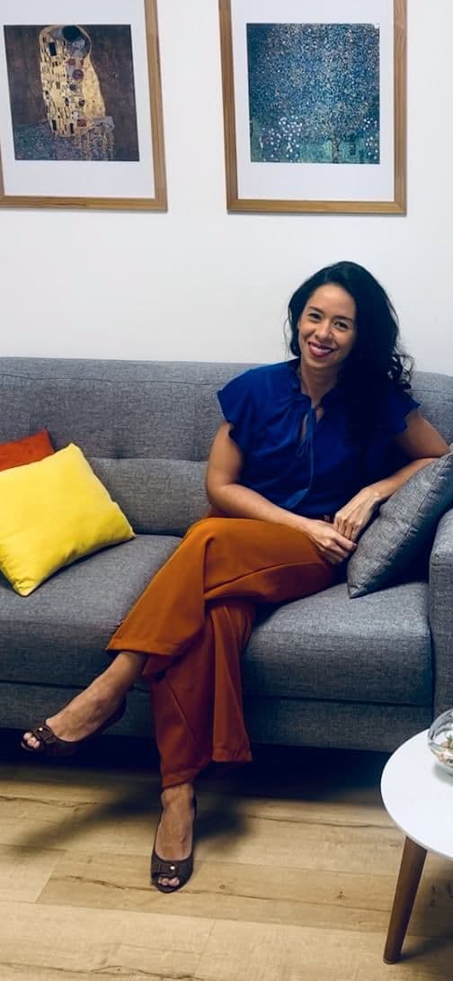 Veronica Brito no consultório